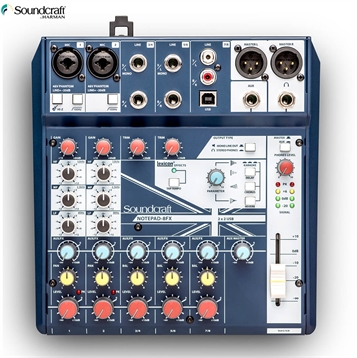 Mixer Soundcraft Notepad 8FX